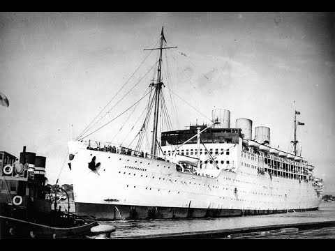 RMS Strathnaver - P&O Line - Dancing in the Dark