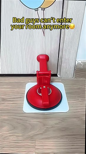 🚨 Keep safe with this smart door stopper! 🚪 It grips your doorknob and sounds an alarm if someone tries to force the door. Perfect for home security or travel. Stay secure wherever you are! 🔒✈️#goodstuff #goodthings #homehacks #householditems #useful #learnontiktok #tiktokmademebuyit #fyp #foryou