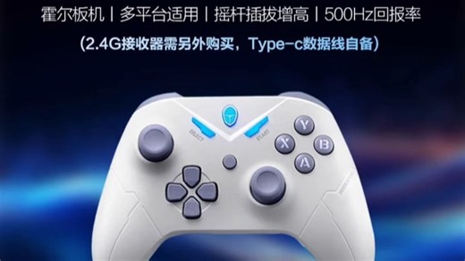 雷神（ThundeRobot）G80雷切 无线游戏手柄 HD音圈马达力切换摇杆字符切换Switch类xbox蓝牙体感PC电脑ns电视Steam 白