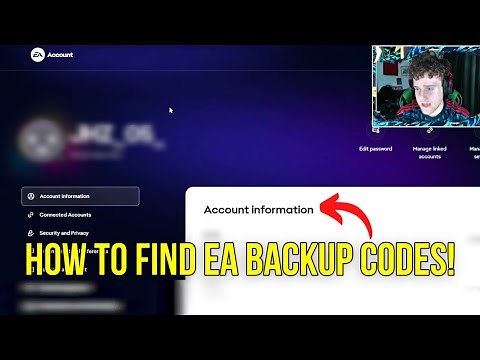 How To Access Your EA Backup Codes & FC 26 Web app Quicker!