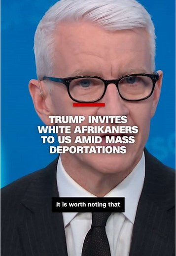 CNN's Anderson Cooper breaks down how President Trump is coming up short on his own policy targets on immigration. #cnn #news #trump #southafrica