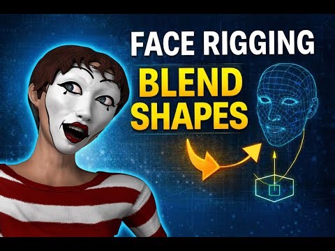 Character Face Rig Test - Blendshape Demo