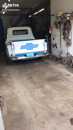 my dads chevy stepside #1955 #chevypickup