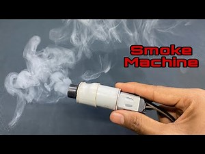 How to make mini smoke machine | E&C