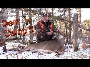 Off Grid Upper Peninsula Deer Camp Hunting 2018 Part 1
