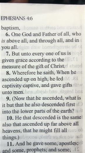 Grace Was Given to YOU for a Reason (Ephesians 4:7)