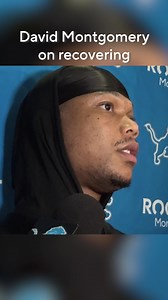 "God put me here, so I'm here now." @detroitlionsnfl RB David Montgomery talks recovering from his knee injury and how his faith in God shaped the way he approached healing. Details on D-Mo's expected return as the Lions prepare to face the @commanders, at the link in comments. #detroitlions #football #nfl #knuckles #sonic #detroit #michigan 6m | CBS Detroit