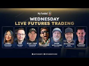 Wednesday: Live Futures Trading & Market Talk | MyFundedTV 04/15/26