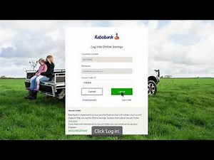 Rabobank New Zealand - Logging in to Mobile Internet Banking