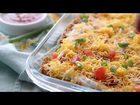 How to Make 7 Layer Bean Dip