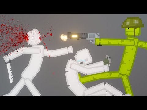 Melon Humans Vs People In People Playground