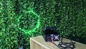 Outdoor Laser Bird Deterrent, Waterproof Bird Scare Devices, 120° Rotation, 4000-5000sqft Covers, with Radio Frequency Timer Remote Control, for Industrial, Garden