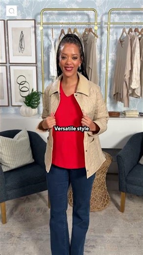Susan Graver Essentials Butterknit V-Neck Top with Elbow Sleeves | QVC