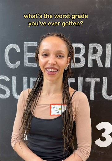 POP QUIZ w/ Ms. @FKA twigs 📚✏️. #CelebritySubstitute #fkatwigs #popquiz #eusexua