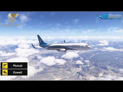 Muscat to Kuwait - MSFS 2024 - Oman Air - VATSIM