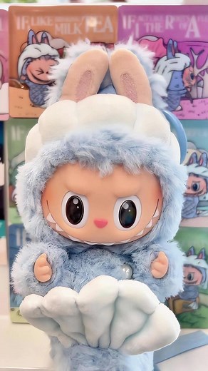 LABUBU Mermaid Transformation - Cute and Playful Fishtail!