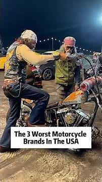The 3 worst motorcycle brands in the United States #viralnews #viral #history #shorts #reels