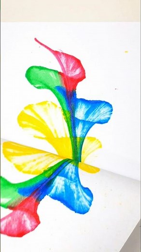 Easy thread painting #drawing #art #threadpainting #shorts #satisfying #artist #painting #colors