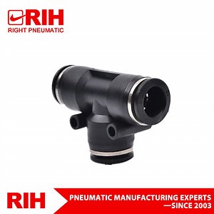 [Hot Item] Conexión Rápida PE Tres Vías - Accesorios de Conexión Rápida PE Suministrados por el Propio Sistema de Tuberías de Agua