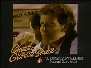 Cheese Glorious Cheese commercial from 1987