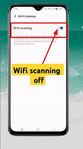 Wifi scanning off | how to off wifi scanning #shorts #wifiscanningoff #scanning #scanningoff