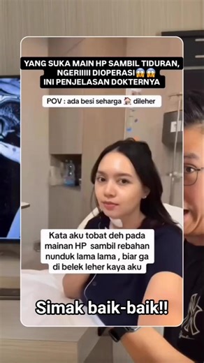 The consequences of playing with your cellphone while lying down #shortvideo #shorts #hnp #hnpser...