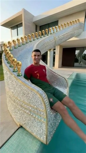 RONALDO WAS MOCKED BY MESSI, NEYMAR AND KYLIAN FOR HIS POOL