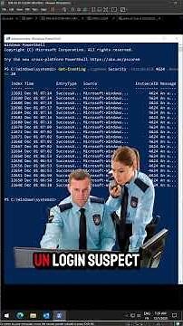 PowerShell Windows: Find out WHO has logged into your PC! 🕵️