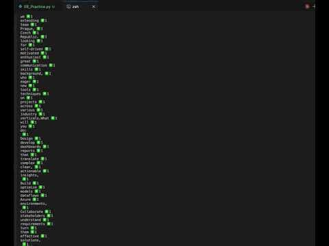 Python 3.14: Basic word counting in a text file