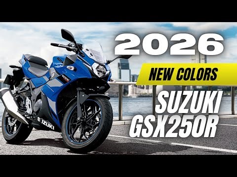 2026 Suzuki GSX250R: Price, New Colors, Specs, Features, Availability