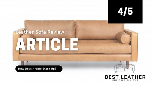 Article Leather Sofa Review (Is It Good Quality?)