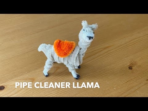 How to Make a Pipe Cleaner Llama | Alpaca