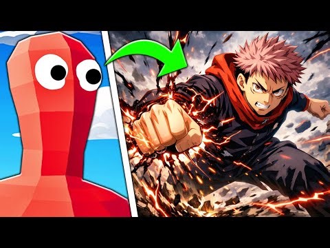 I UPGRADE This Wobbler into BLACK FLASH YUJI! - TABS Unit Creator