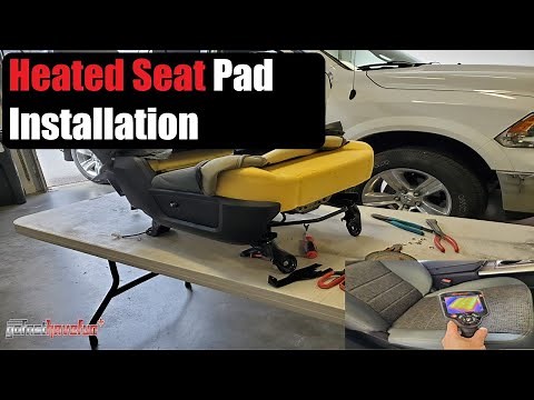 How to Install & Wire Aftermarket Heated Seat Pads | AnthonyJ350