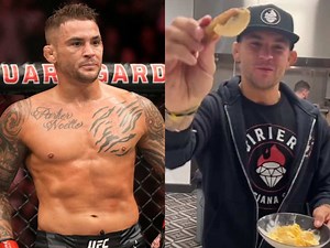 "Lock him up!" - Dustin Poirier taking over Dana White's head office kitchen for hot sauce experiment leaves fans disgusted
