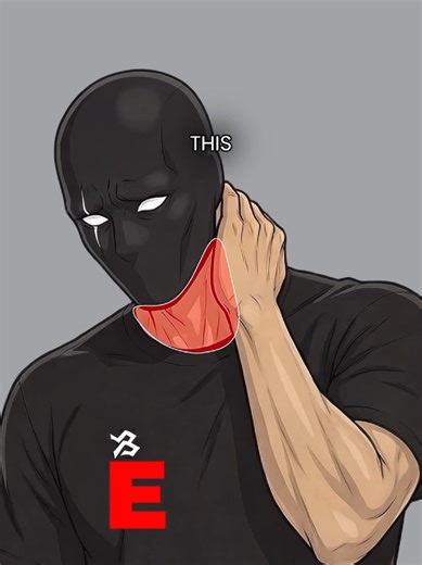 The muscle that makes you look dominant (nobody trains this) #neckworkout #trapgains #posturecheck #bodyhack #gymtok