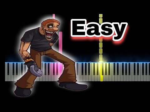 FNF Aw Shucks Lyrics (Easy Piano Tutorial)