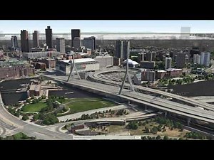 FLYING OVER BOSTON [WITH 3D FLYOVER]