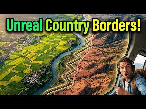 10 Borders Between Countries That Look Unreal