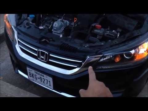 HOW TO DISABLE DRL LIGHTS 2013 2014 HONDA ACCORD
