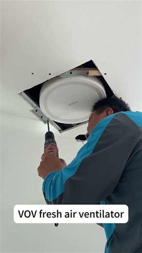 It Turns Out Installing a Fresh Air Ventilator Is This Simple! #freshairsystem #home #diy