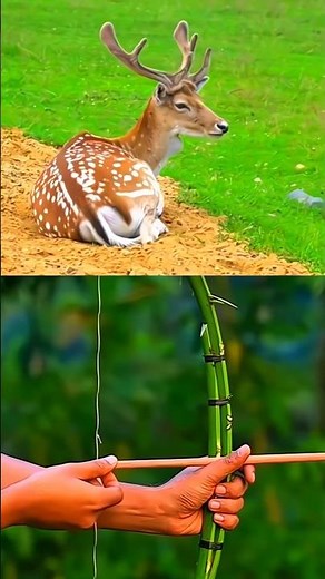 Perfect Bow Shot on Deer | Silent Archery Hunting Moment #bowhunting