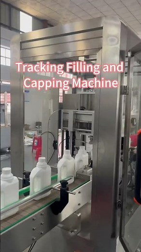 Tracking Filling and Capping Machine | Continuous Packaging Solution