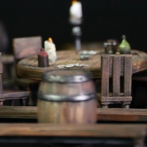 Did you know that when you become a Looter, you receive a pack with 45 STL tavern miniatures? Once you become a Looter, you will get the Silent Coin Tavern bundle, with 6 heroes, 11 NPCs, 26 scenery objects and 2 bonus NPCs, for a total of 45 miniatures. Finish your purchase now to start printing and playing with these AWESOME miniatures! | Loot Studios