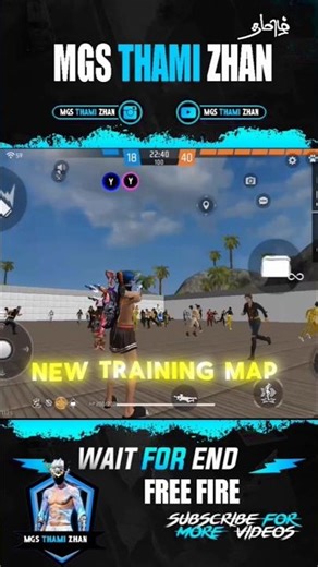 new ff training map cod💀