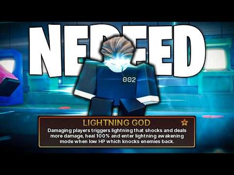 They ACTUALLY NERFED LIGHTNING GOD in INK GAMES (Roblox)