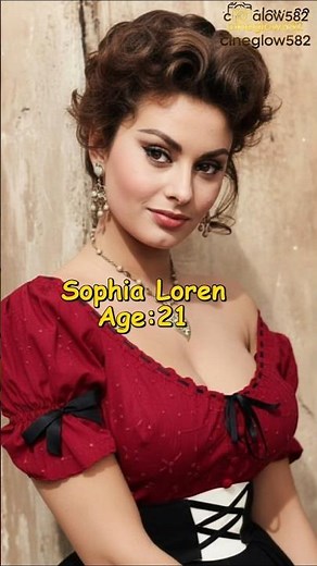 Sophia Loren Transformation: Through The Years #SophiaLoren #ItalianCinema #Transformation #shorts