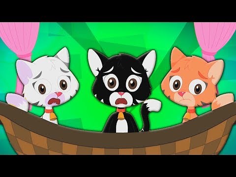 Trois petits chatons | français enfants Chanson | comptines | Cat Rhyme | Three Little Kittens