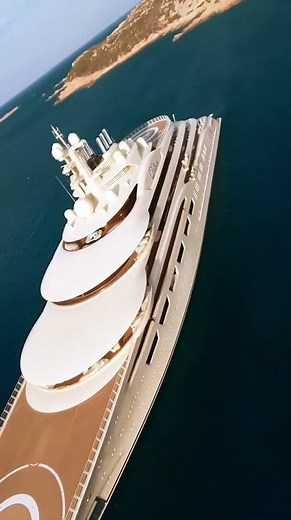 DILBAR - World’s largest yacht by gross tonnage.#billionairelifestyle #luxurylifestyle #luxuryyachts