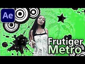 How To Make The Frutiger Metro Look In After Effects